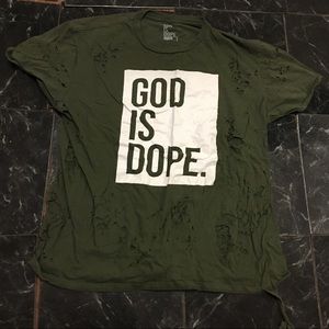 God is dope shirt
